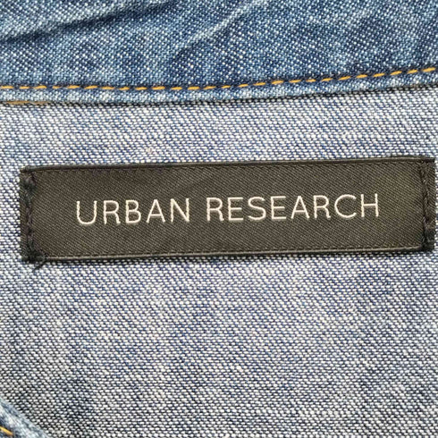 アーバンリサーチ URBAN RESEARCH 20SS デニムオーバーシャツワンピース レディース FREE