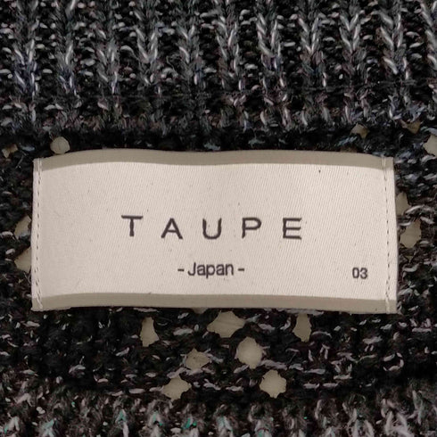 トープ taupe Melange Yarn H/S Crew Knit メンズ 3