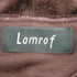lamrof タートルネックベロアカットソー メンズ