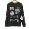 アベイシングエイプ A BATHING APE ILL COLLABORATION ALL LOGO L/S TEE メンズ JPN:M