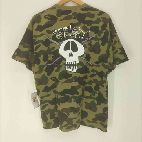 アベイシングエイプ A BATHING APE 30TH ANNIVERSARY GREEN CAMO TEE メンズ JPN:M