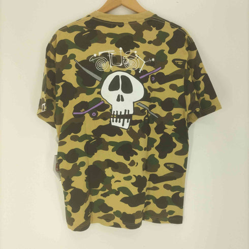 アベイシングエイプ A BATHING APE 30TH ANNIVERSARY YELLOW CAMO TEE メンズ JPN:M