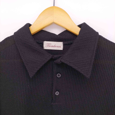 Trombones S/S サマーニット ポロシャツ メンズ