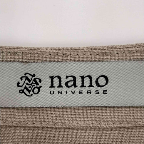 ナノユニバース nano universe ウエストドロストコートワンピース レディース FREE
