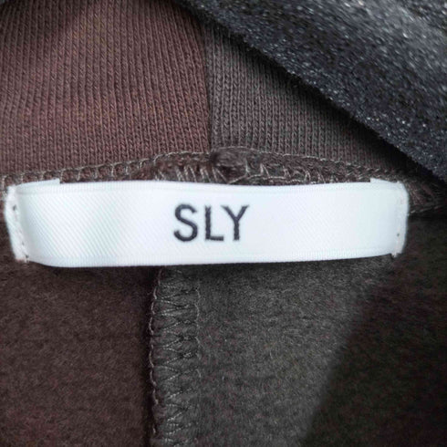 スライ SLY CENTER SEAMED HOODIE レディース JPN:1