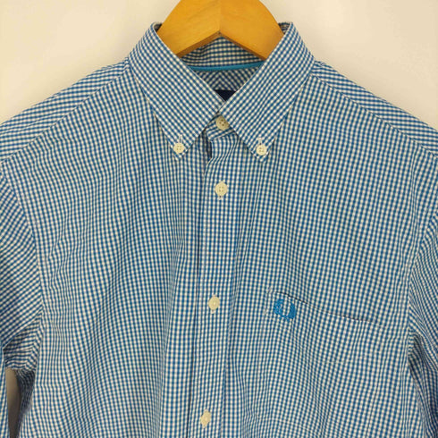 フレッドペリー FRED PERRY ギンガムチェック ボタンダウンシャツ メンズ import:S