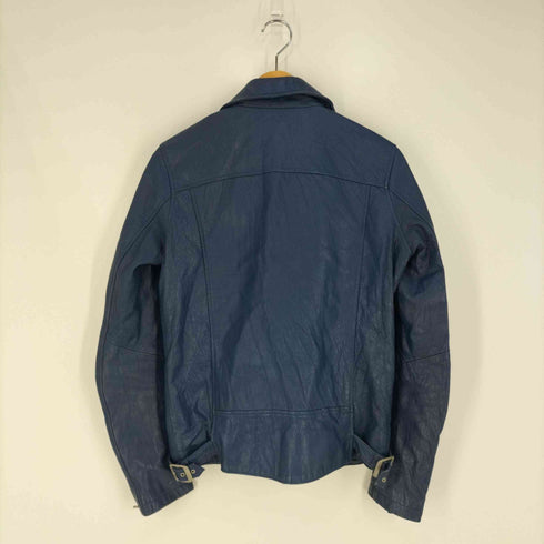 ジャックローズ JACKROSE ラムレザー ダブルライダースジャケット メンズ JPN:3