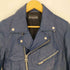 ジャックローズ JACKROSE ラムレザー ダブルライダースジャケット メンズ JPN:3