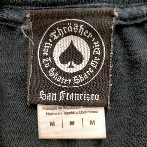スラッシャー THRASHER S/S ガールズプリントTシャツ メンズ JPN:M