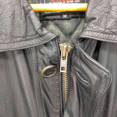 ドムアオム D’HOMME A HOMME レザーカバーオール メンズ JPN:M