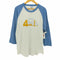 ヘインズ Hanes poly-cotton ラグランスリーブ プリント カットソー メンズ JPN:XL