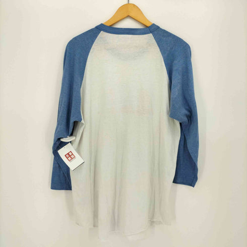 ヘインズ Hanes poly-cotton ラグランスリーブ プリント カットソー メンズ JPN:XL