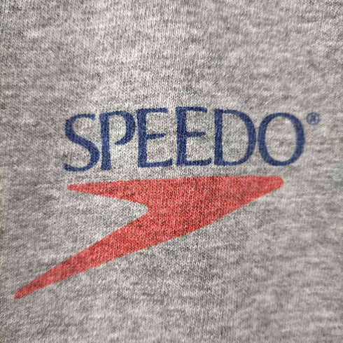 スピード speedo S/S シングルステッチ バックプリントTシャツ メンズ JPN:L