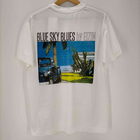 ビューティーアンドユースユナイテッドアローズ BEAUTY & YOUTH UNITED ARROWS EIZIN S/S バックプリントTシャツ シングルステッチ メンズ JPN:S