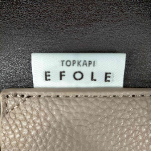 トプカピエフォル TOPKAPI EFOLE フェイクレザー ワイドベルト ショルダーバッグ レディース