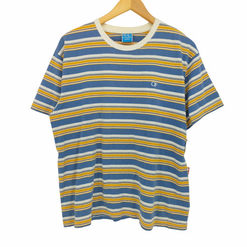 オーシャンパシフィック ocean pacific マルチカラー ボーダー クルーネック カットソー メンズ JPN:M