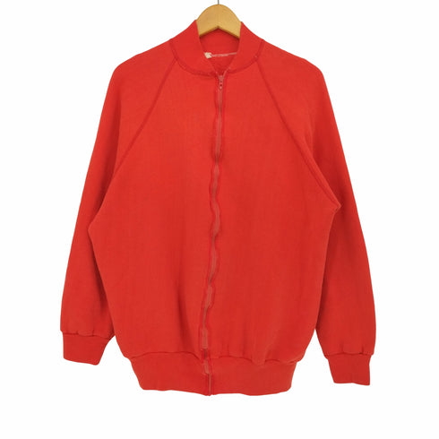 TIGER BRAND ラグランスリーブ ジップアップ トレーナー メンズ JPN:XL