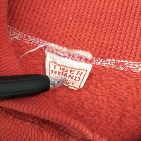 TIGER BRAND ラグランスリーブ ジップアップ トレーナー メンズ JPN:XL