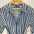 ザラ ZARA ストライプ ベルテッド シャツ ドレス ワンピース レディース import:S