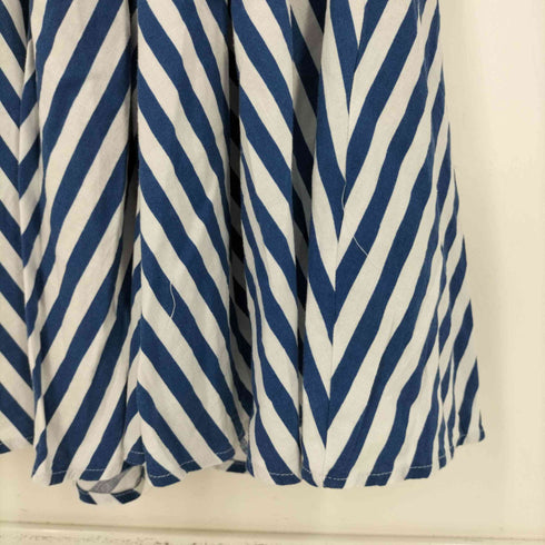 ザラ ZARA ストライプ ベルテッド シャツ ドレス ワンピース レディース import:S