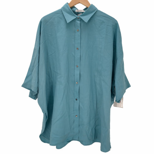 ジーナシス JEANASIS TツイルカバーリングBIGシャツSS レディース FREE