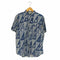 hampton court USA製 開襟オープンカラー アロハシャツ メンズ import:M