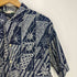 hampton court USA製 開襟オープンカラー アロハシャツ メンズ import:M
