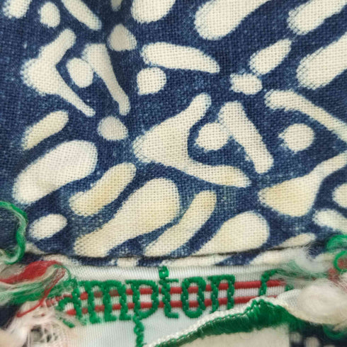 hampton court USA製 開襟オープンカラー アロハシャツ メンズ import:M