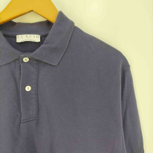 ユナイテッドアローズ UNITED ARROWS ELACIO 別注 UALS POLO リラックスピケポロシャツ メンズ JPN:4
