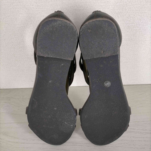 カリーノ carino バックジップレオパードストラップサンダル レディース JPN:23