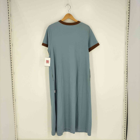 ドットアンドストライプスチャイルドウーマン Dot&Stripes CHILD WOMAN シルケット天竺配色ワンピース レディース FREE