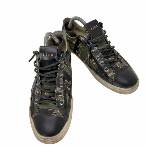 ゴールデングース GOLDEN GOOSE VSTAR2 タイガーカモ ローカットスニーカー メンズ EUR:42