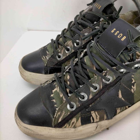 ゴールデングース GOLDEN GOOSE VSTAR2 タイガーカモ ローカットスニーカー メンズ EUR:42