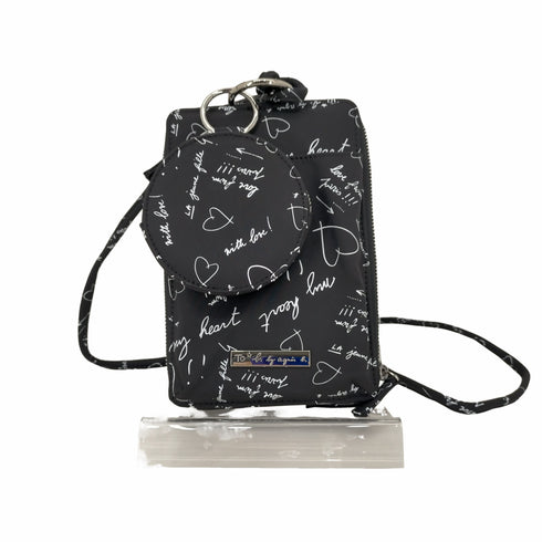 トゥービーバイアニエスベー To b. by agnes b. WV19 POCHETTE メッセージナイロンマルチポシェット レディース