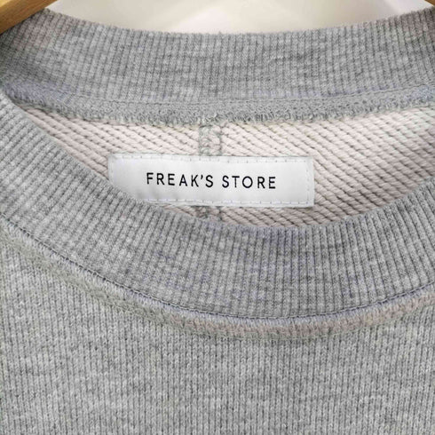 フリークスストア FREAKS STORE 裏パイル オーバーサイズ クルーネックスウェット メンズ JPN:M