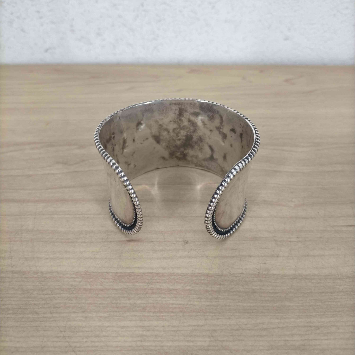 ノンネイティブ nonnative 17SS DWELLER BANGLE WIDE ROPE 925 SILVER 