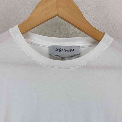 イヴサンローラン Yves Saint Laurent サングラスデザインTシャツ メンズ JPN:S