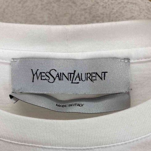 イヴサンローラン Yves Saint Laurent サングラスデザインTシャツ メンズ JPN:S
