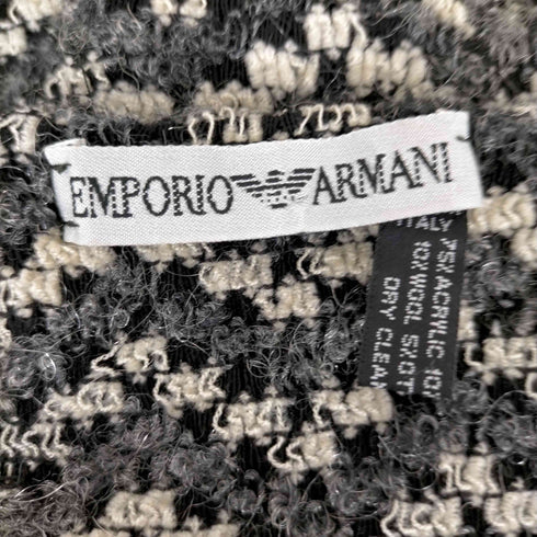エンポリオアルマーニ EMPORIO ARMANI アクリルウールマフラー メンズ