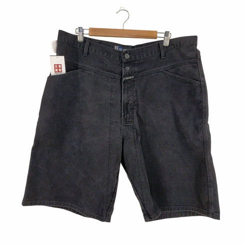 マリテフランソワジルボー MARITHE FRANCOIS GIRBAUD BrandX short ブラック デニムショーツ メンズ 42inch
