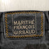 マリテフランソワジルボー MARITHE FRANCOIS GIRBAUD ブラック シャトル デニムショーツ メンズ