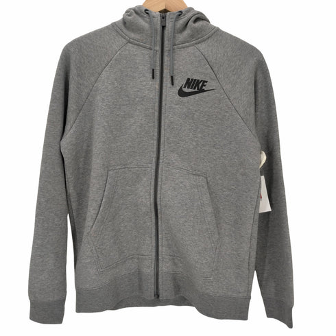 ナイキ NIKE ロゴプリント ジップアップパーカー レディース L