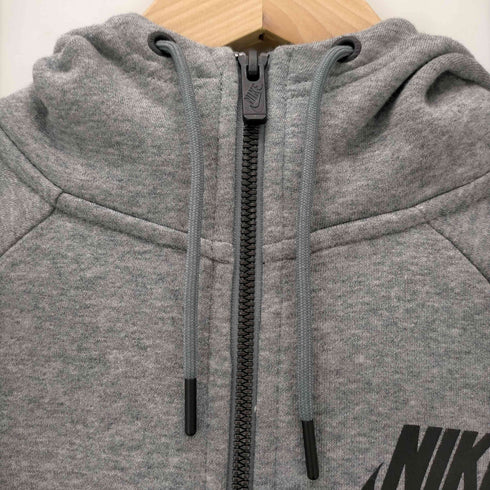 ナイキ NIKE ロゴプリント ジップアップパーカー レディース L