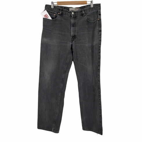 リーバイス Levis RELAXED FIT 550 後染め ブラックデニム メンズ 38inch