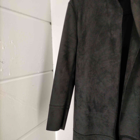ザラ ZARA ウルトラスウェードボタンレスコート レディース JPN:S