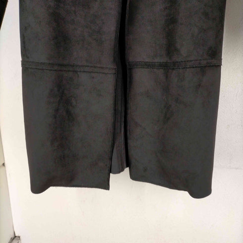 ザラ ZARA ウルトラスウェードボタンレスコート レディース JPN:S