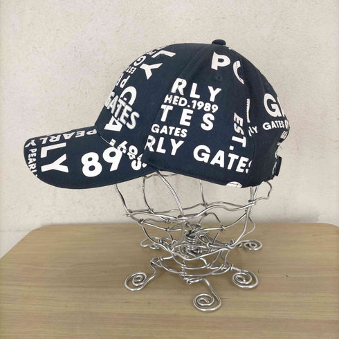 パーリーゲイツ PEARLY GATES ロゴ総柄キャップ メンズ