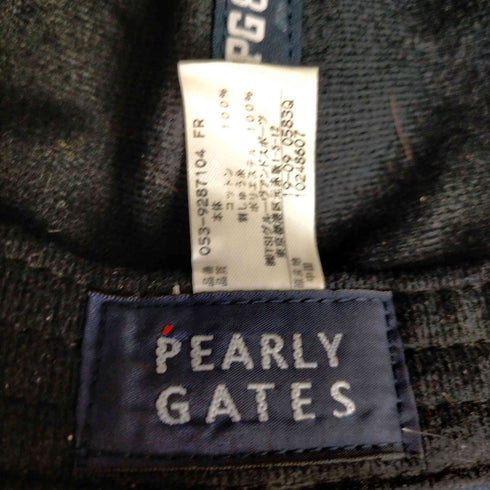 パーリーゲイツ PEARLY GATES ロゴ総柄キャップ メンズ