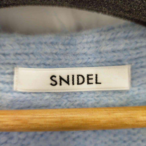スナイデル snidel シャギーミドルカーデ レディース FREE