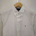 トミーヒルフィガー TOMMY HILFIGER REGULAR FIT フロントロゴ刺繍ボタンダウンシャツ レディース JPN:S